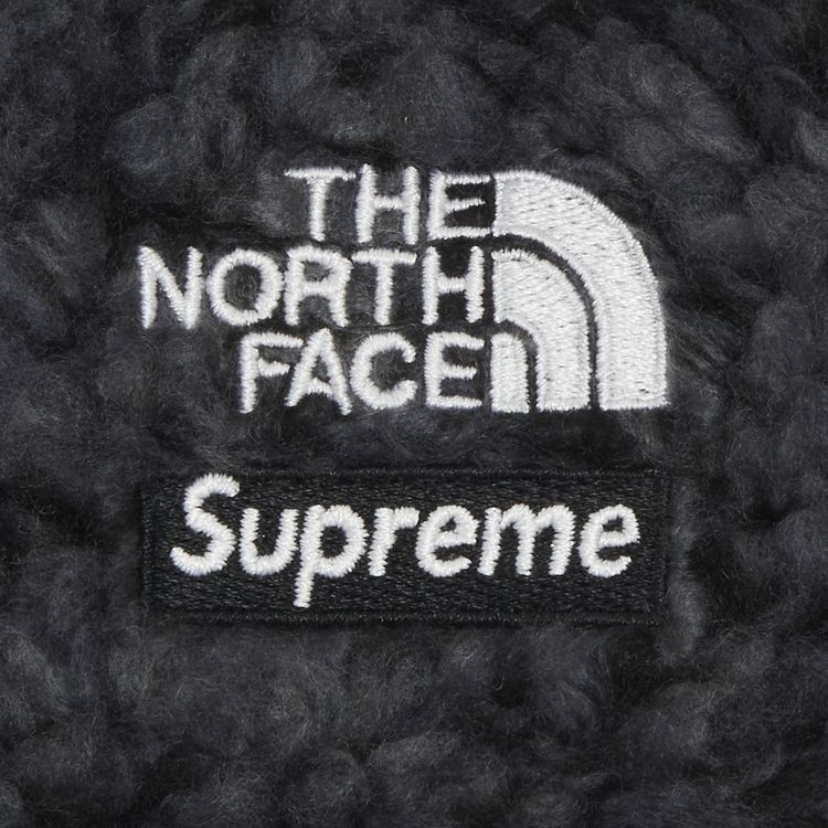 Supreme x The North Face High Pile Fleece Short Black