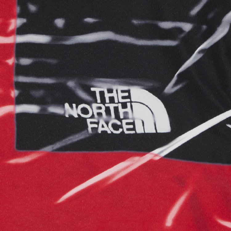 Supreme x The North Face Printed Taped Seam Shell Jacket Red