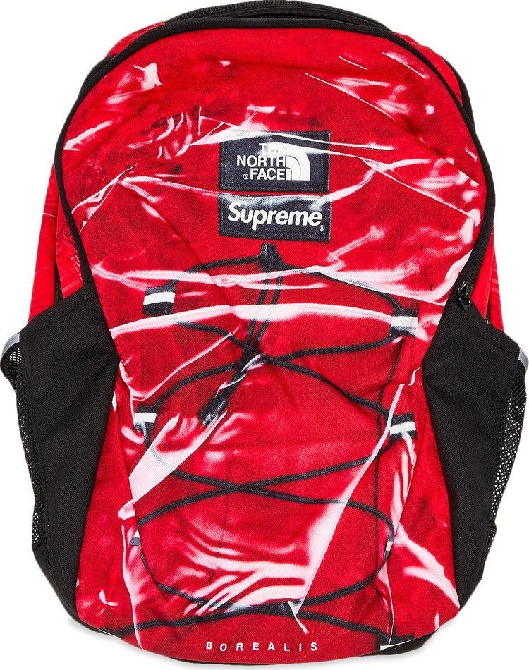 Supreme Leather Backpack Red - FW23 - US