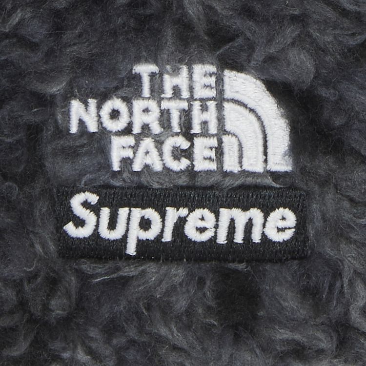 Supreme x The North Face High Pile Fleece Beanie Black