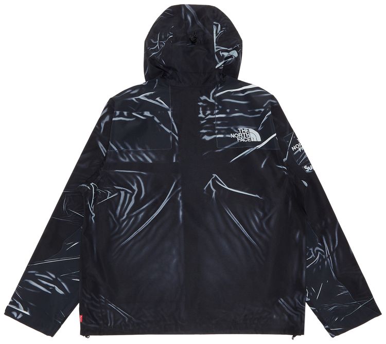 Supreme x The North Face Printed Taped Seam Shell Jacket Black