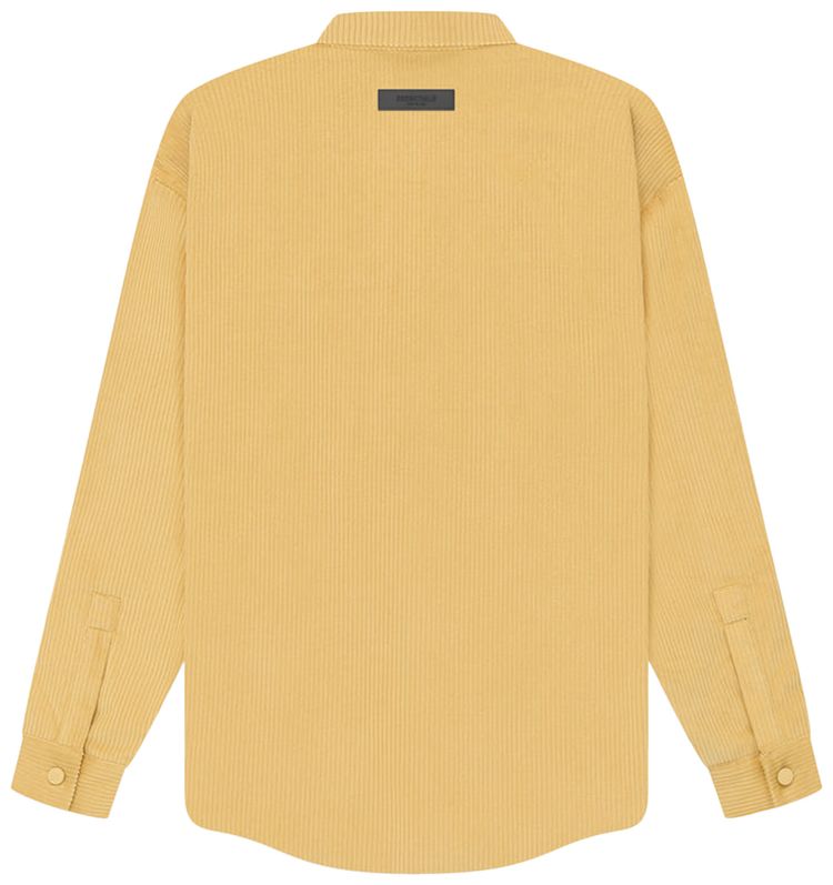 Fear of God Essentials Corduroy Shirt Jacket Light Tuscan