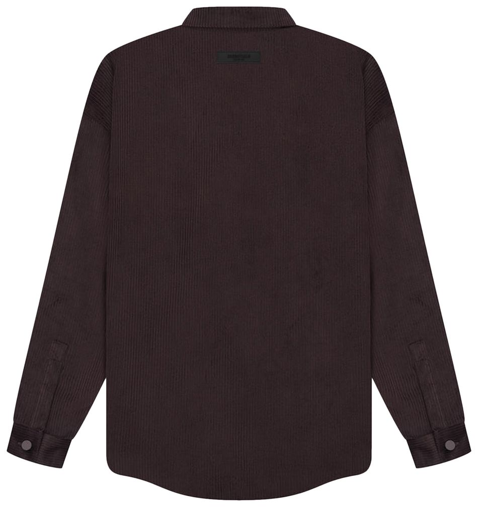 Buy Fear of God Essentials Corduroy Shirt Jacket 'Plum' - 202BT224125F ...