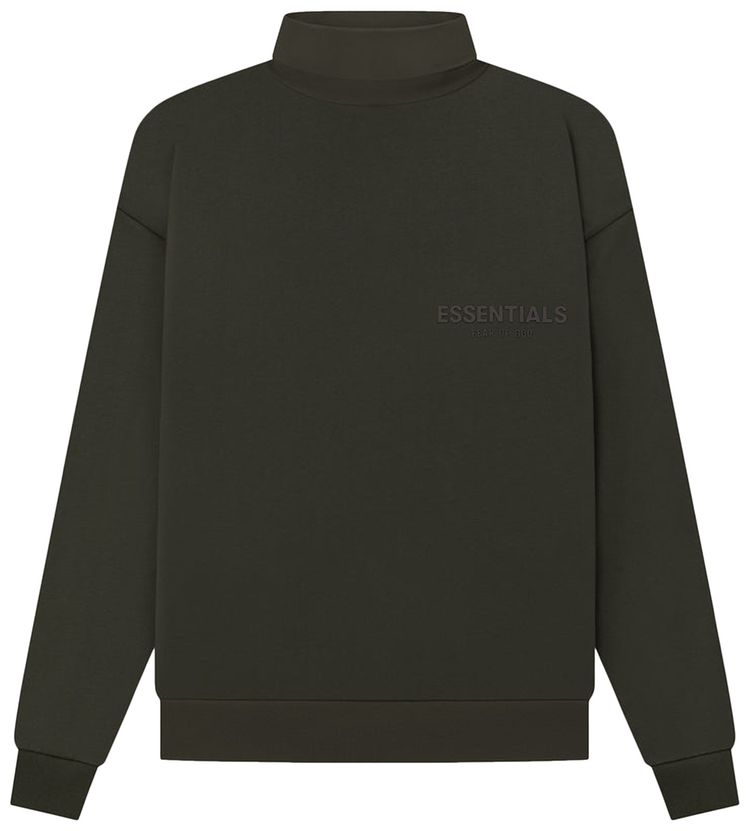 Fear of God Essentials Turtleneck Off Black