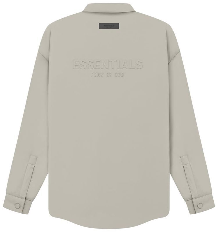 Fear of God Essentials Filled Nylon Shirt Jacket Seal