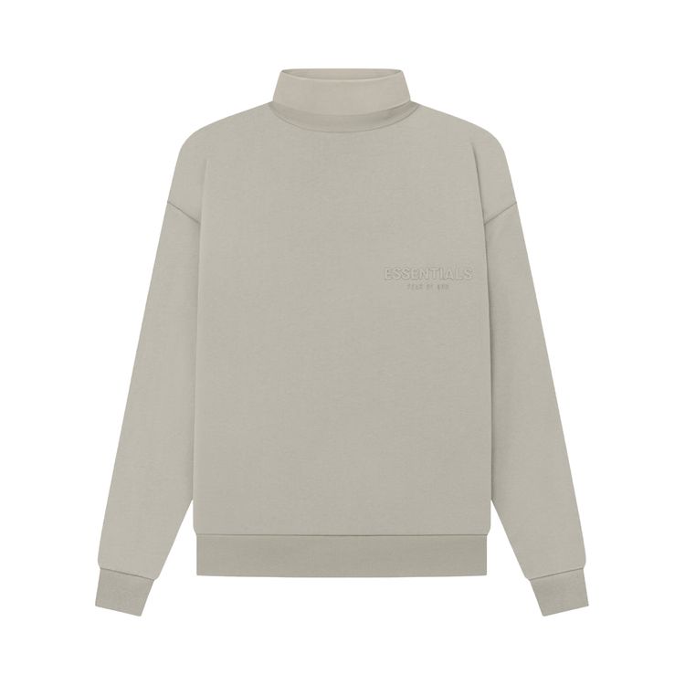 Buy Fear of God Essentials Turtleneck 'Seal' - 125BT224073F | GOAT