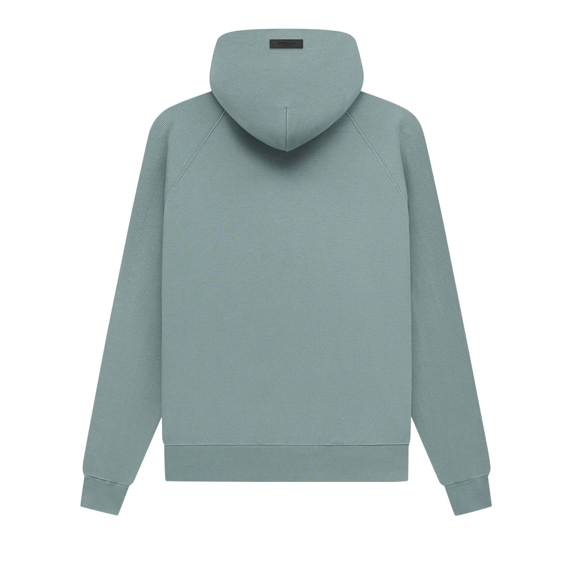 Buy Fear of God Essentials Waffle Raglan Hoodie 'Sycamore Buy Fear of God Essentials Waffle Raglan Hoodie 'Sycamore