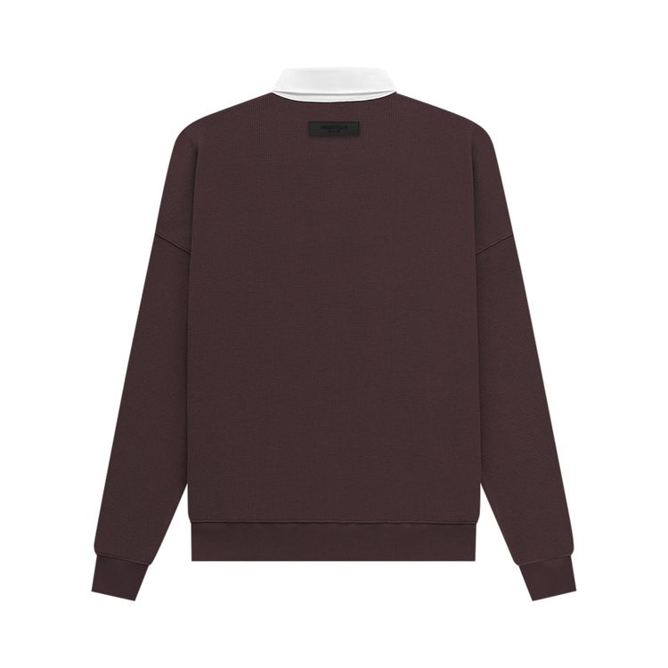 Buy Fear of God Essentials Waffle Henley Rugby  