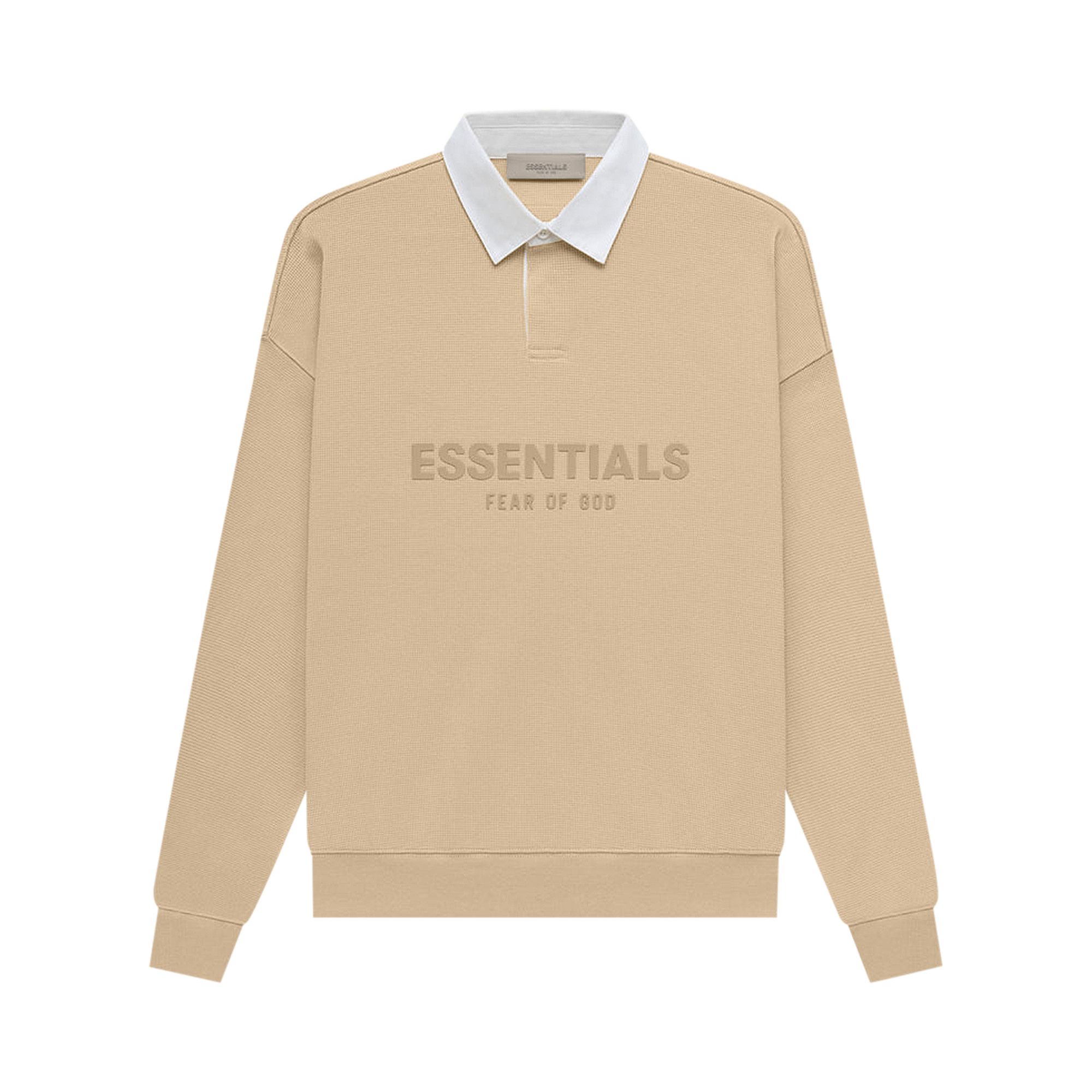 トップス essentials fearofgod Henley Rugby fog Fear of God Essentials SS22 1977 Henley Rugby Polo Shirt