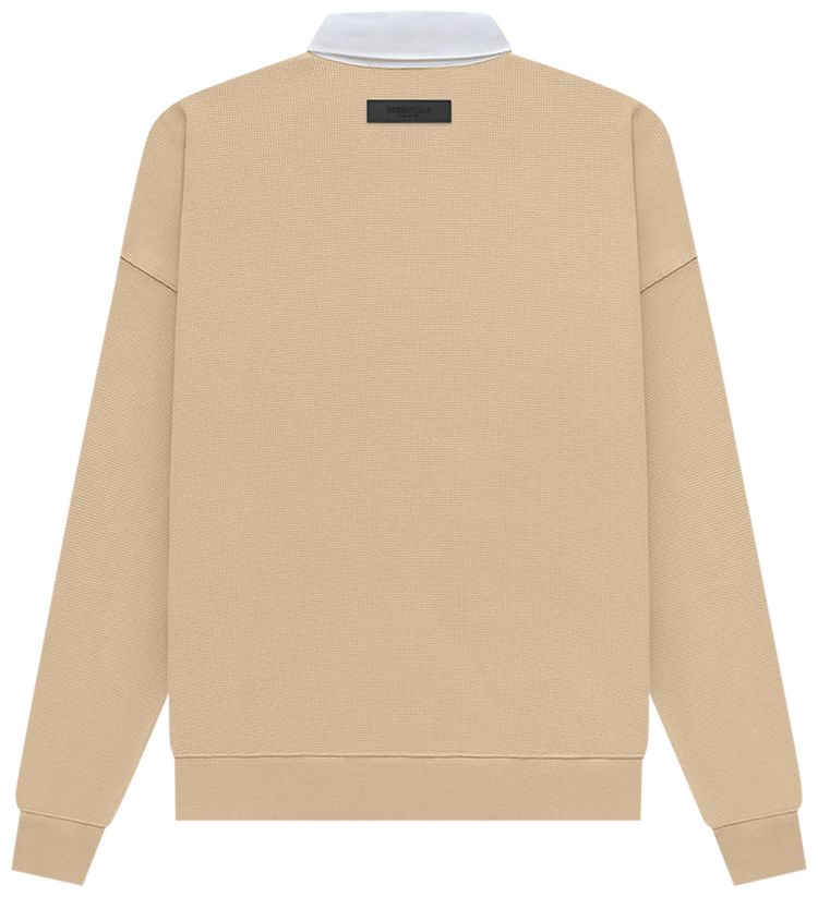 Fear of God Essentials Waffle Henley Rugby Sand