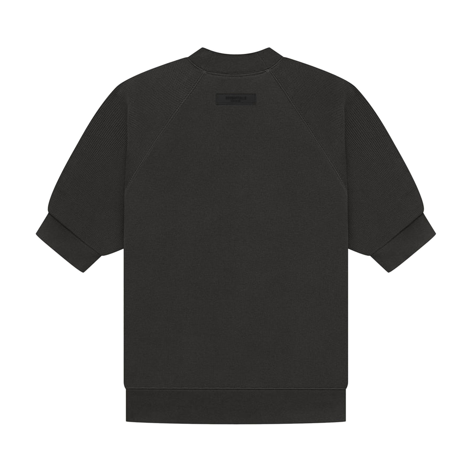 【FOG Essentials】S/S Waffle Sweatshirt Fear of God Essentials Sand Waffle Knit Short Sleeve