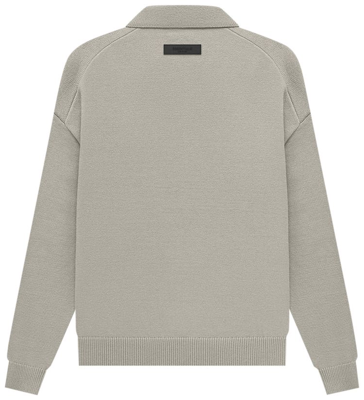 Fear of God Essentials Knit Long Sleeve Polo Seal