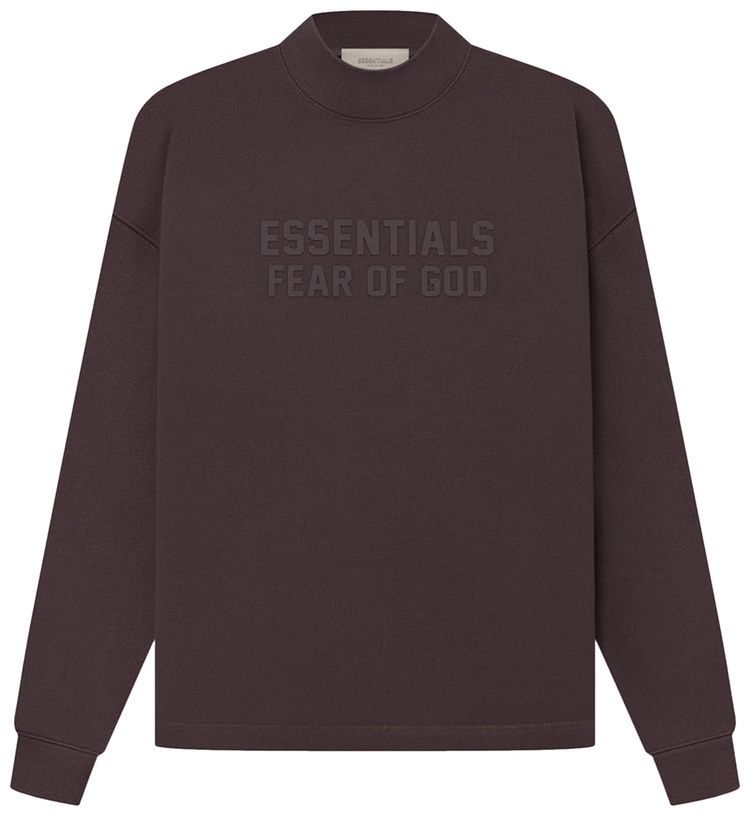 Fear of God Essentials Relaxed Crewneck Plum