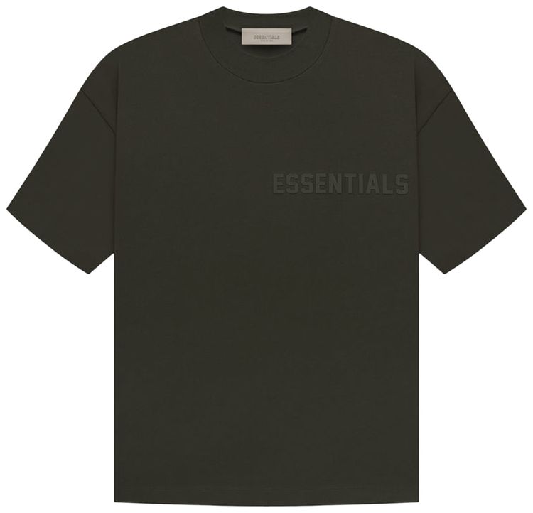 Fear of God Essentials Short Sleeve Tee Off Black