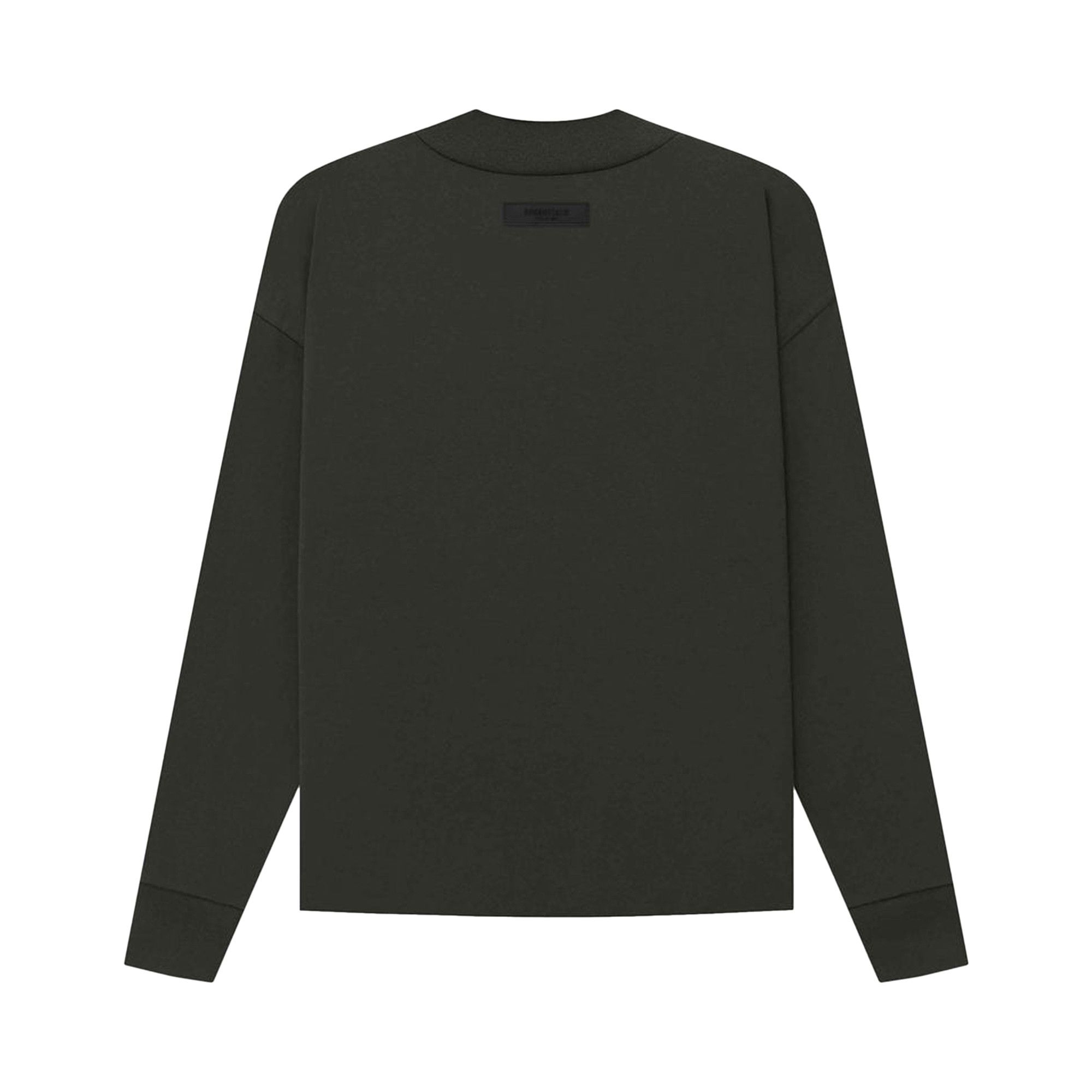Buy Fear of God Essentials Long-Sleeve Tee 'Off Black