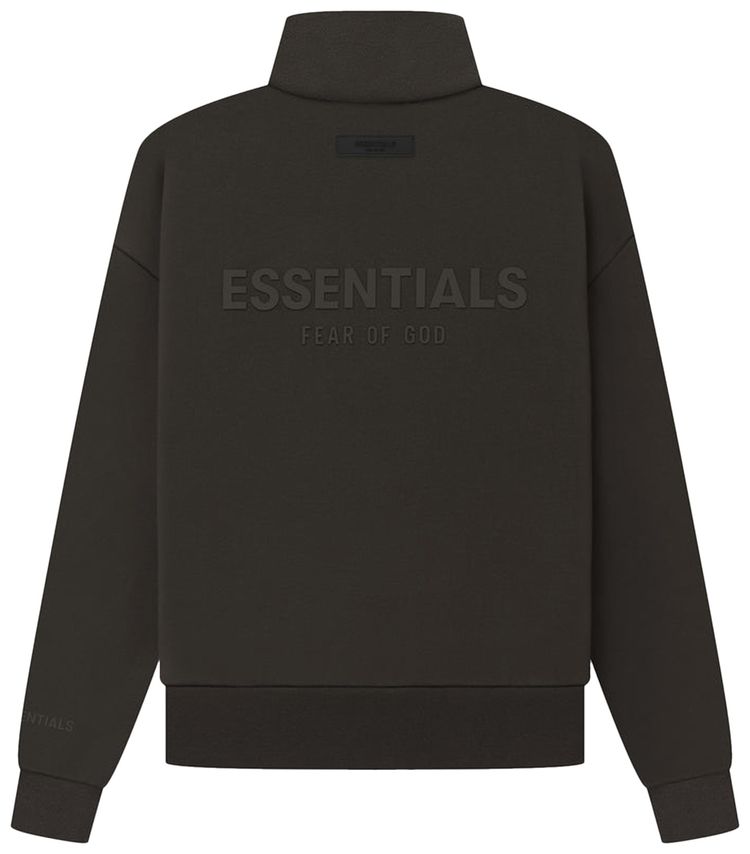 Fear of God Essentials Fullzip Jacket Off Black