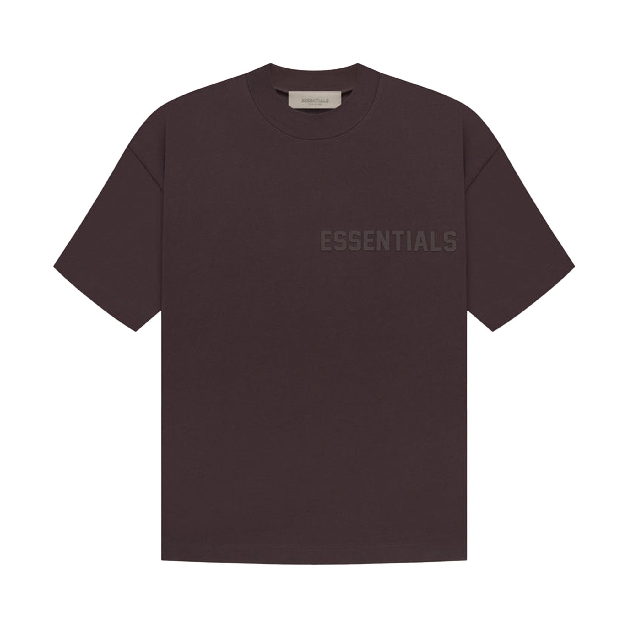 Buy Fear of God Essentials Short-Sleeve Tee 'Plum' - 125BT225025FW