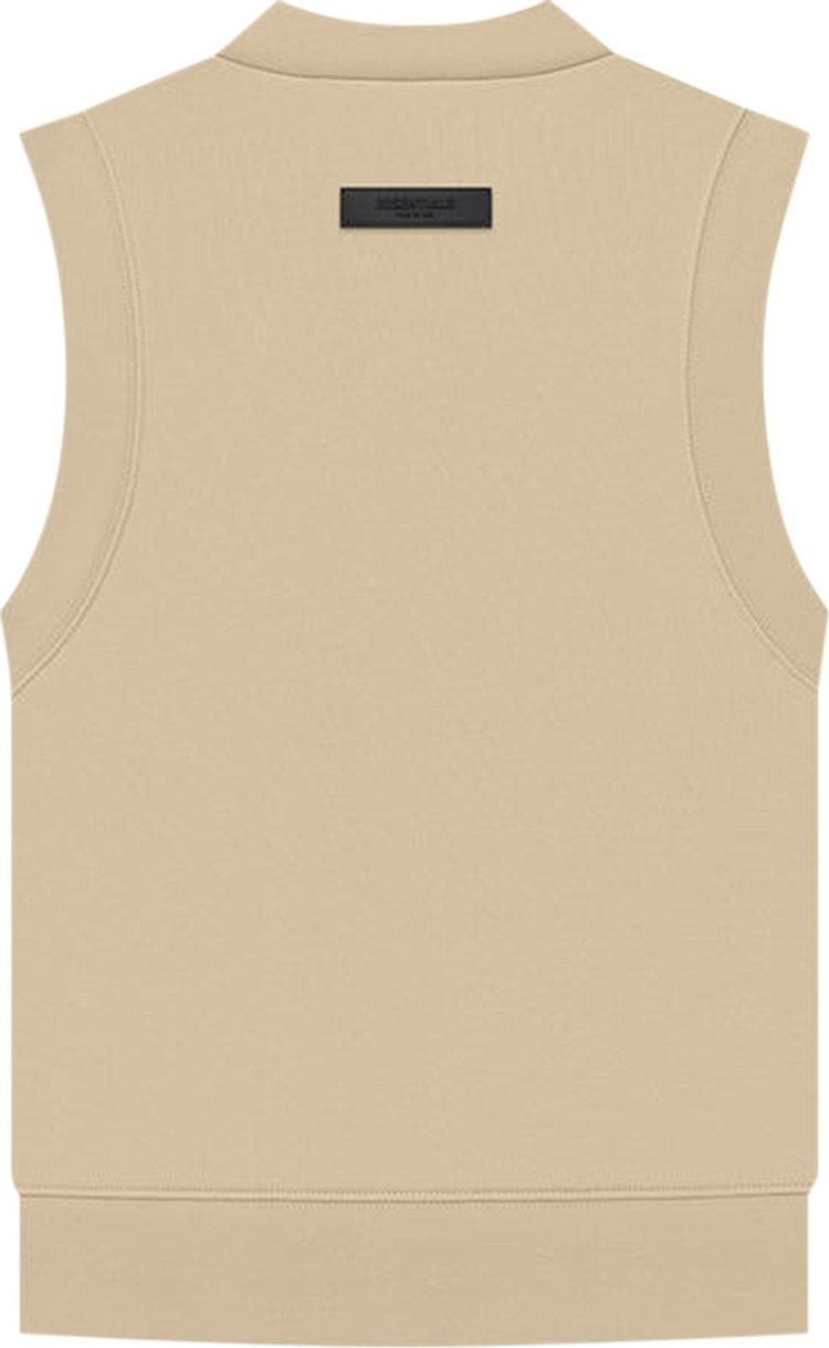 Fear of God Essentials Pullover V Neck Vest Sand