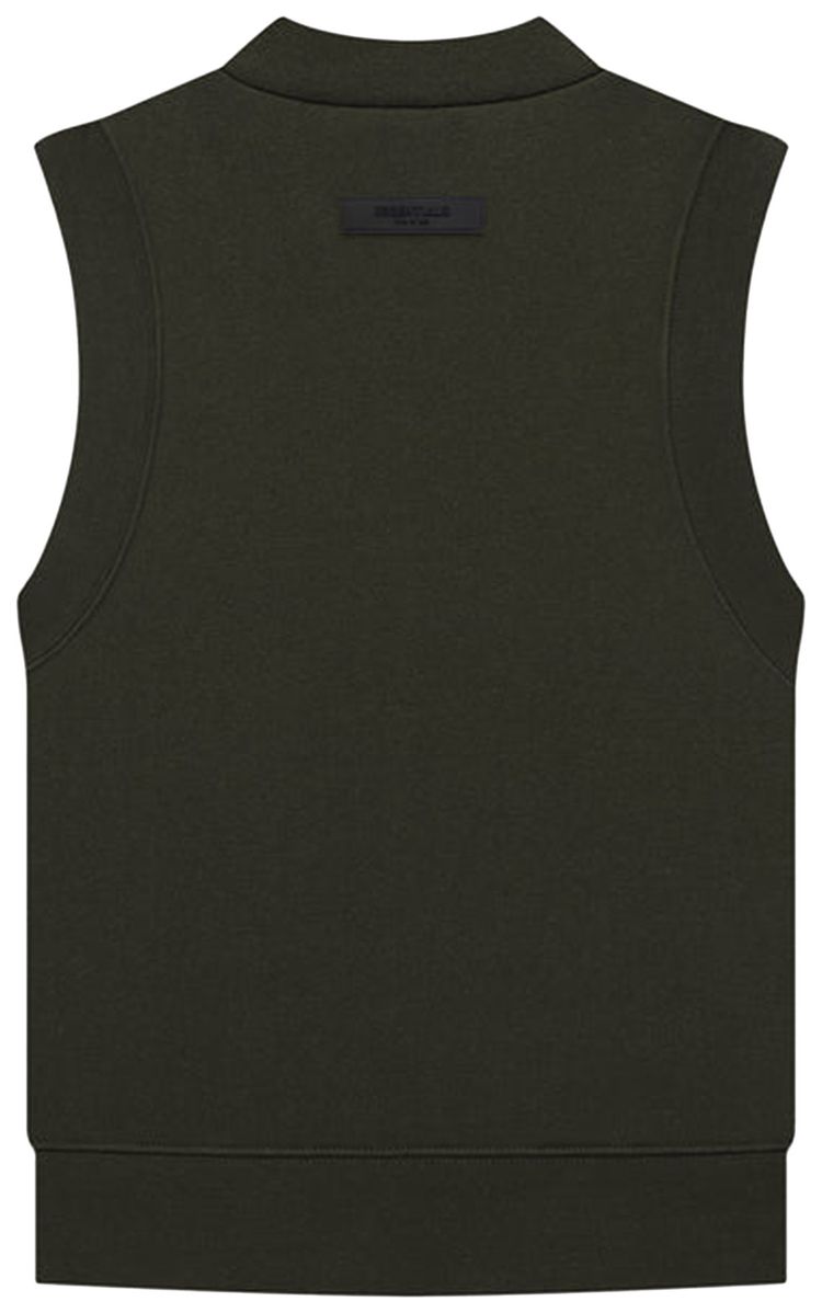 Fear of God Essentials Pullover V Neck Vest Off Black