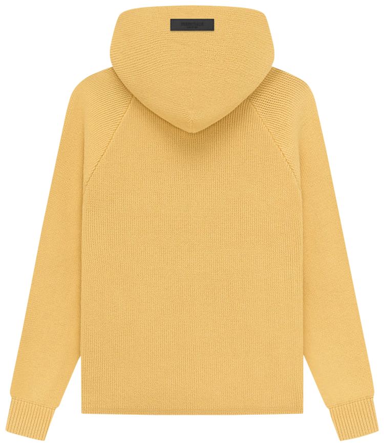 Fear of God Essentials Kids Knit Hoodie Light Tuscan