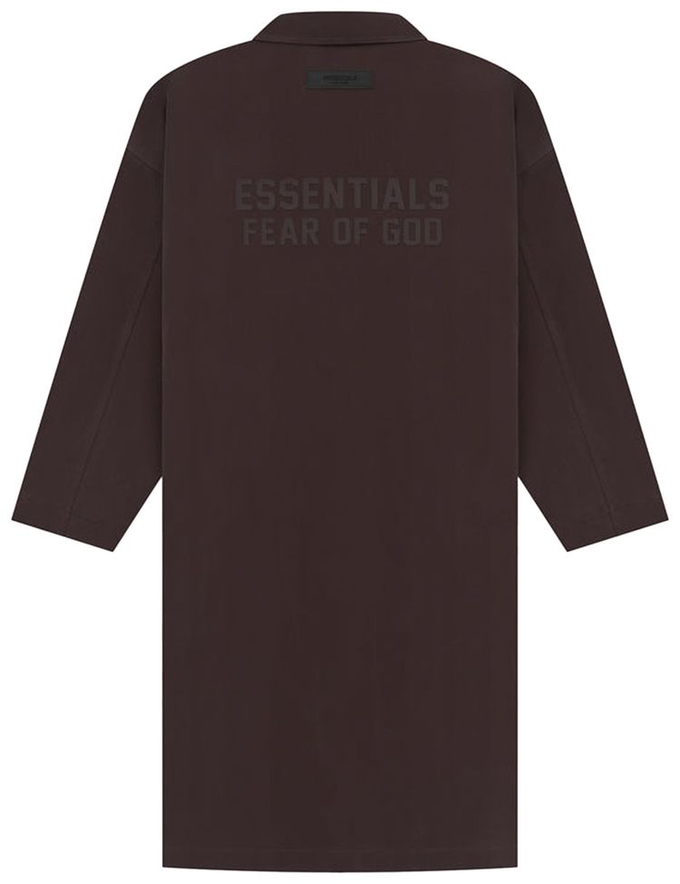 Fear of God Essentials Kids Long Coat Plum