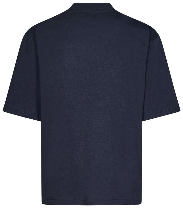 Marni Crewneck Short Sleeve T Shirt BlueBlack