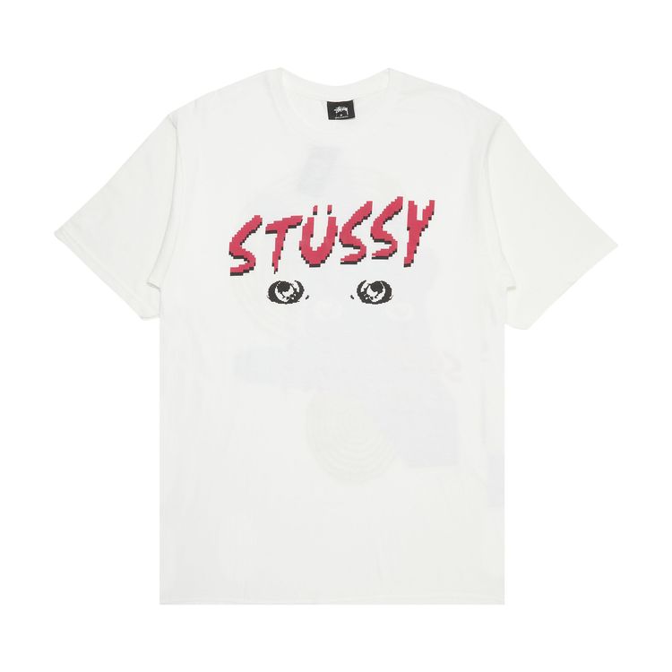 Stussy Someones Watching Tee White