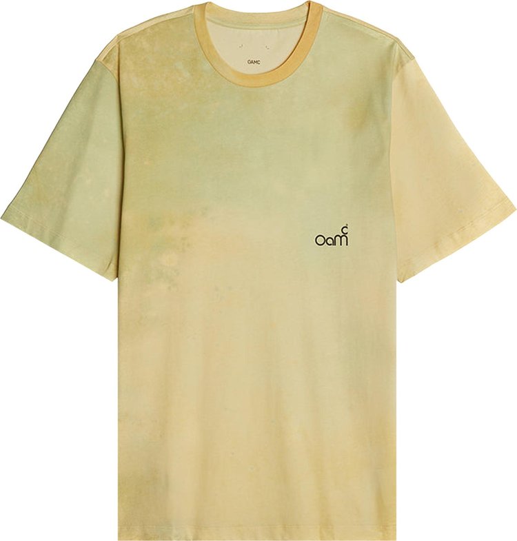 OAMC Spark Of Life T-Shirt Cloud Tee 'Yellow Green'
