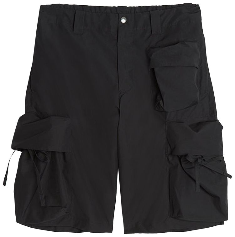 OAMC Puffer Short Black