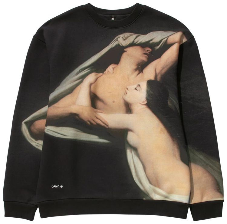 OAMC Ombres Crewneck Black