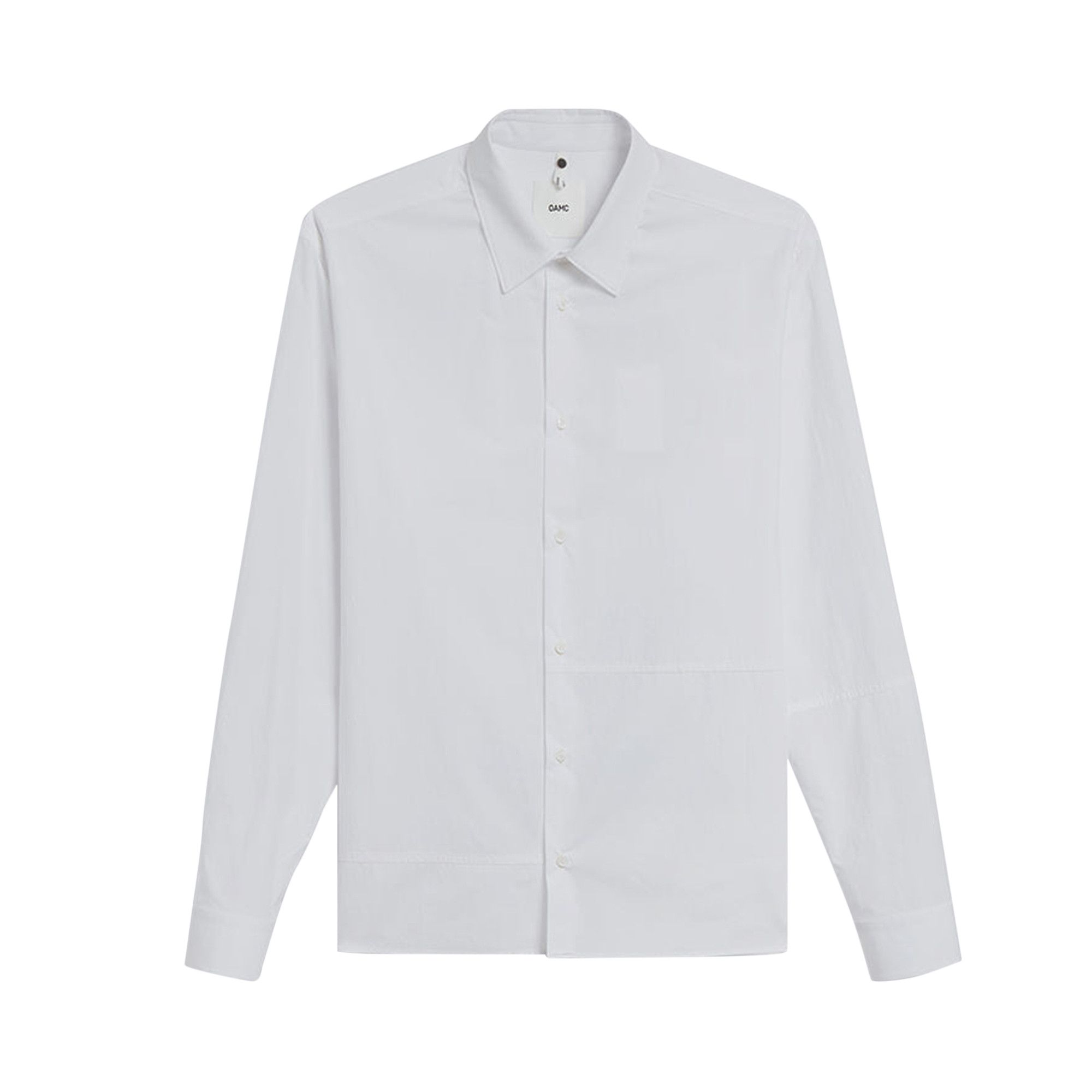 超高品質で人気の Shirt Long-Sleeve Cascade OAMC Buy 'White' 100 OAMQ600831 - トップス