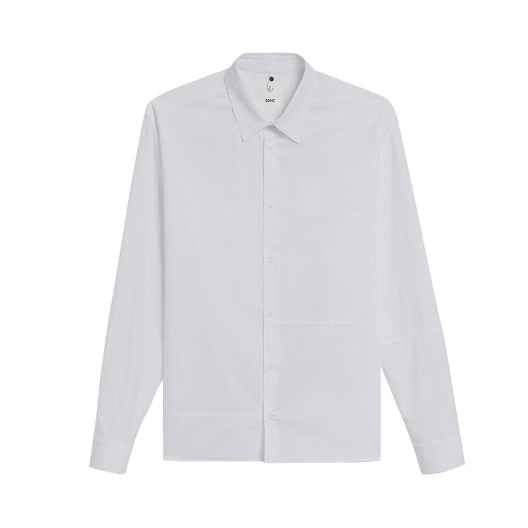 OAMC Cascade Long Sleeve Shirt White