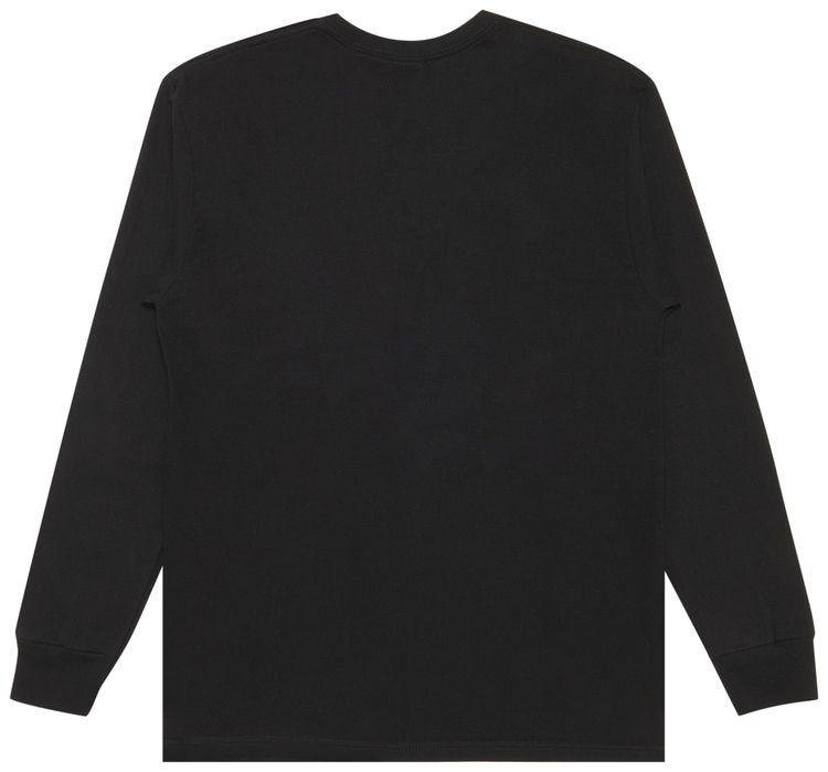 Stussy SS Stripe Dot Long Sleeve Black