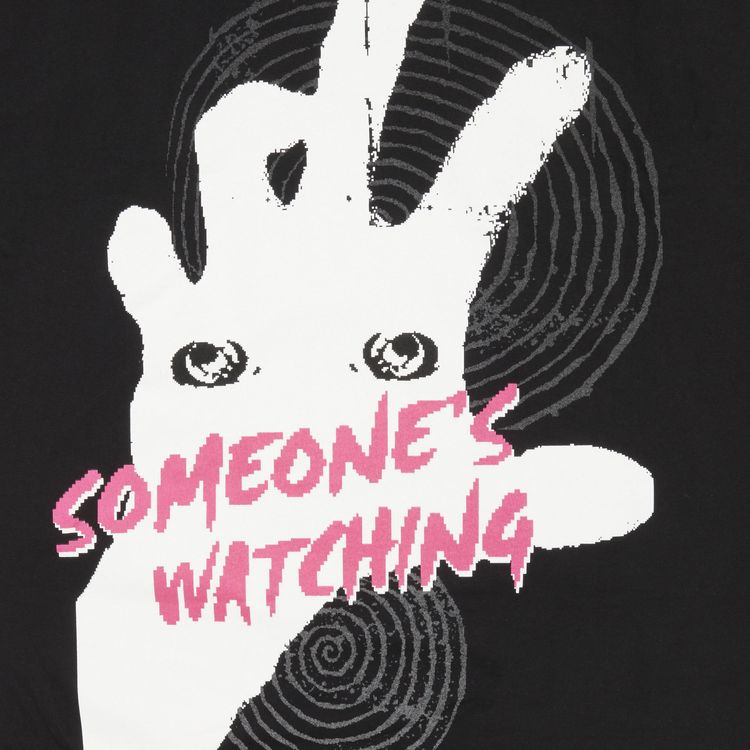 Stussy Someones Watching Tee Black