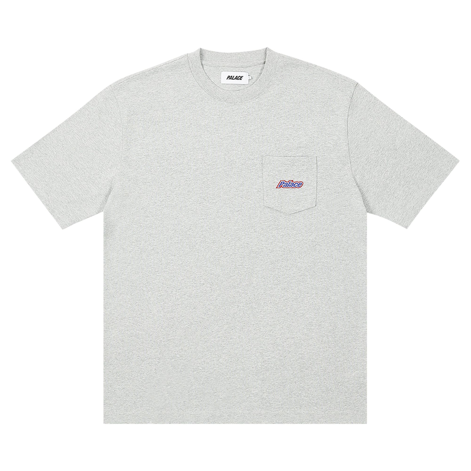 Palace grey cheap t shirt