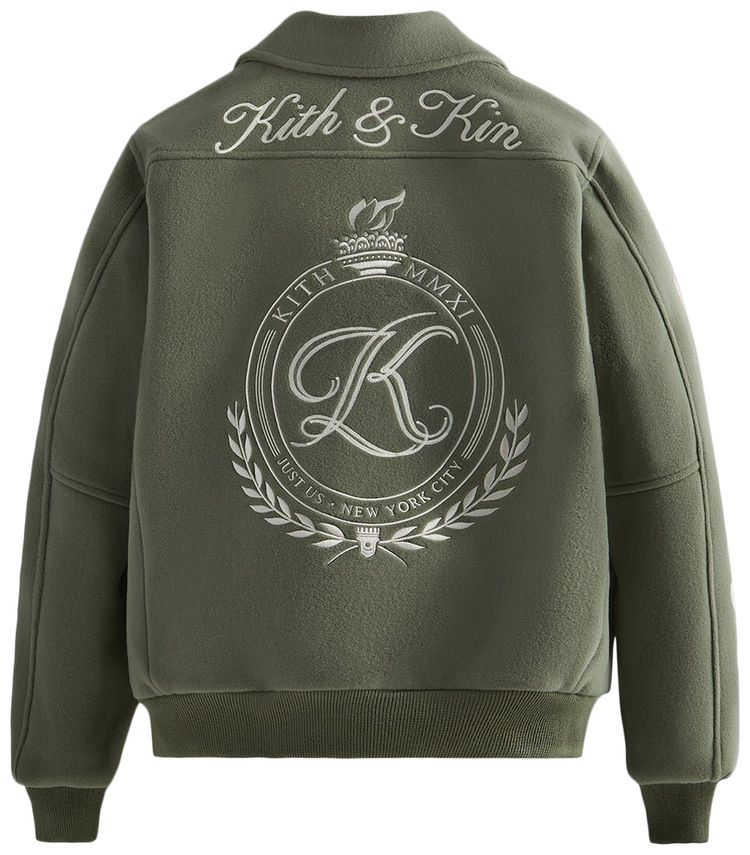 Kith Wool Varsity Jacket Folly
