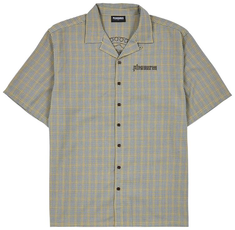 Pleasures Blessed Button Down Green