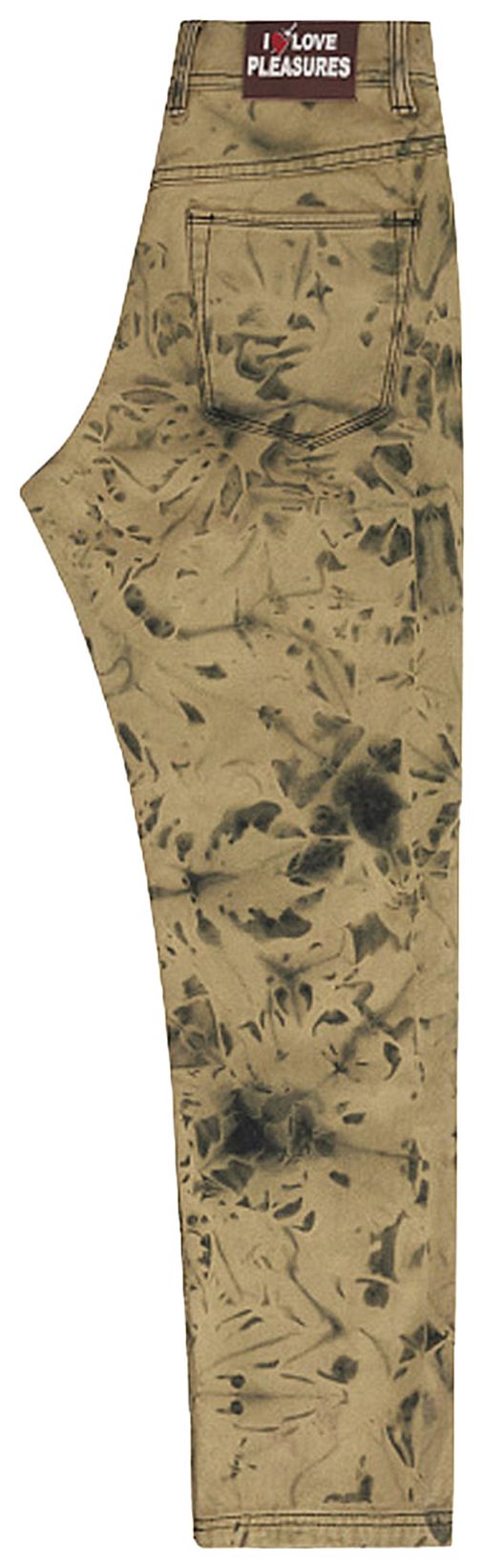 Pleasures Locust Twill Pant Yellow