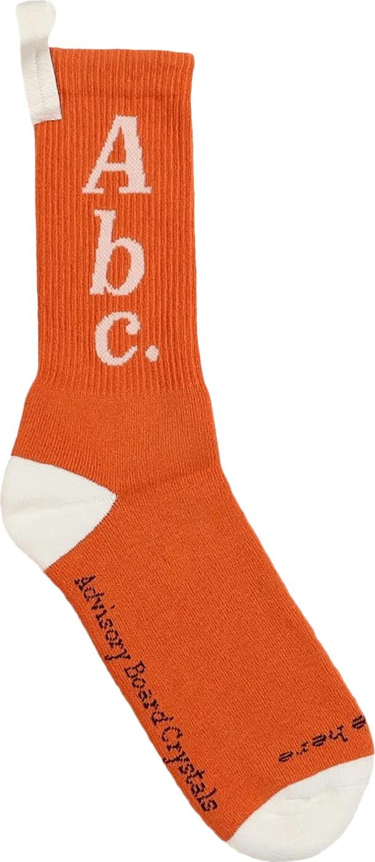 Advisory Board Crystals Socks Carnelian Orange