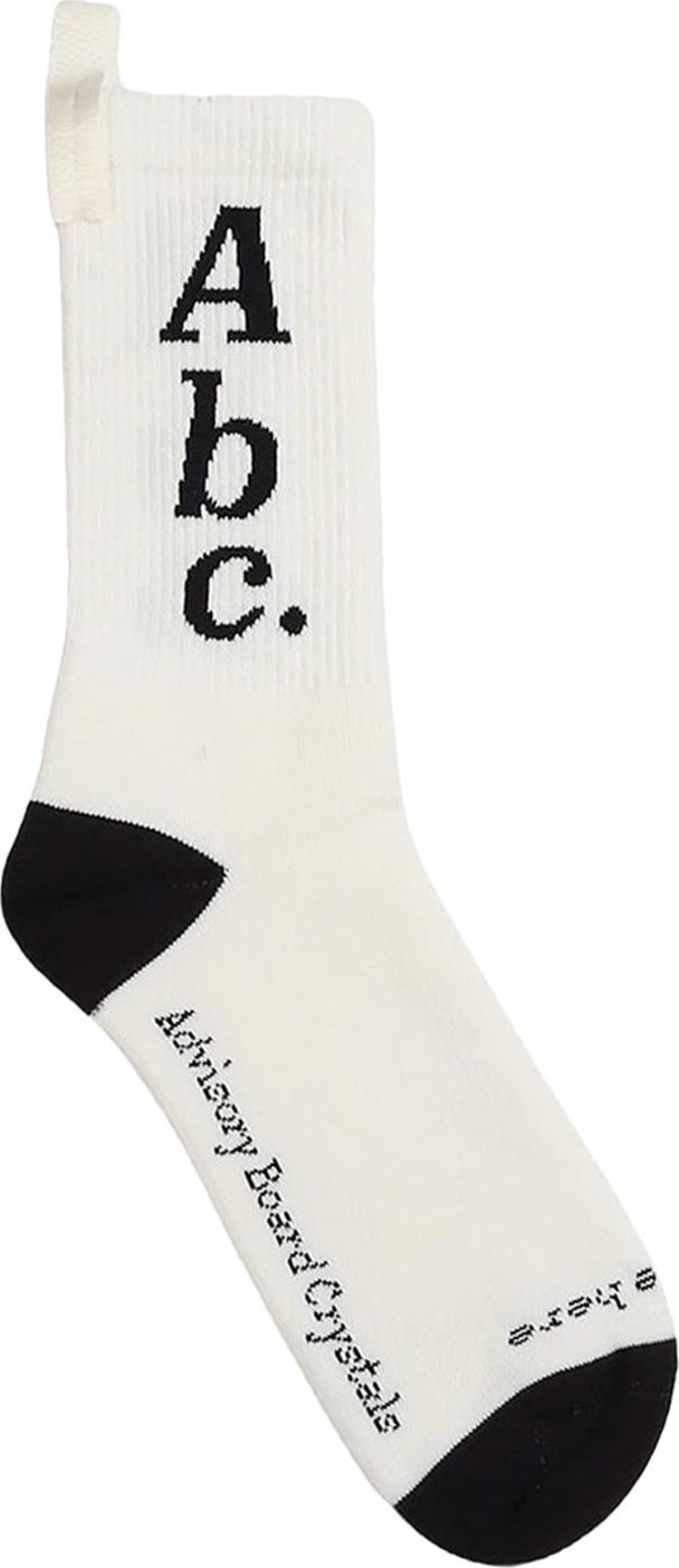 Advisory Board Crystals Socks Selenite White