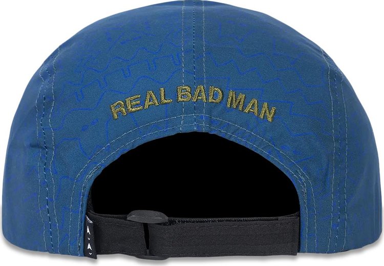 Real Bad Man Shroomer 4 Panel Cap BlueTeal