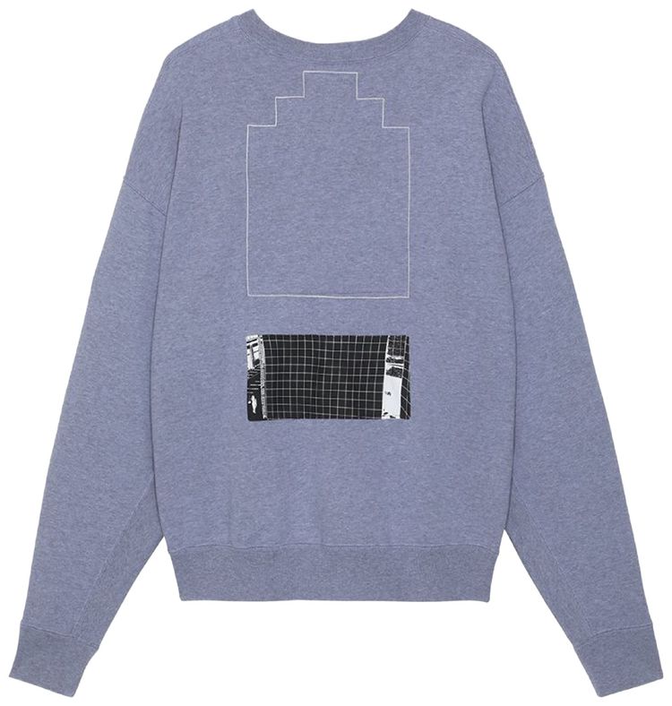 Cav Empt Access Monitor Crewneck Grey