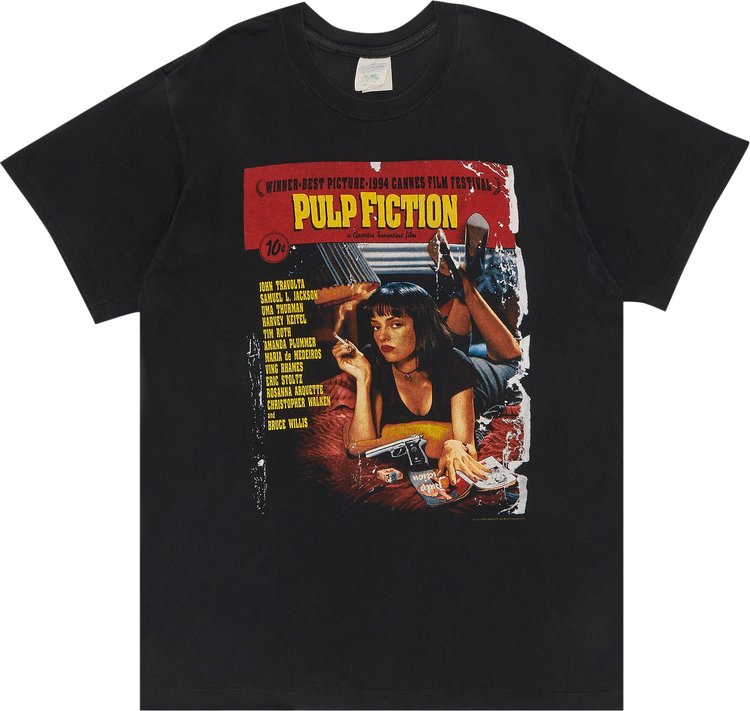 Vintage Pulp Fiction T-Shirt 'Black'