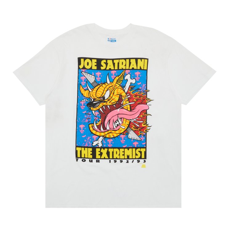 Vintage Joe Satriani The Extremist T-Shirt 'White'