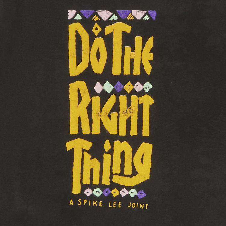 Vintage Do The Right Thing Fight The Power T Shirt Black