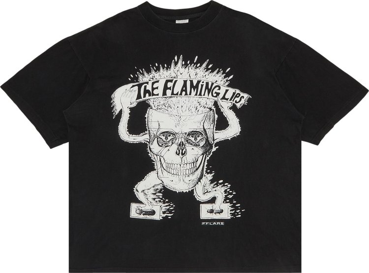 Vintage The Flaming Lips Evil Not Evil People T-Shirt 'Black'