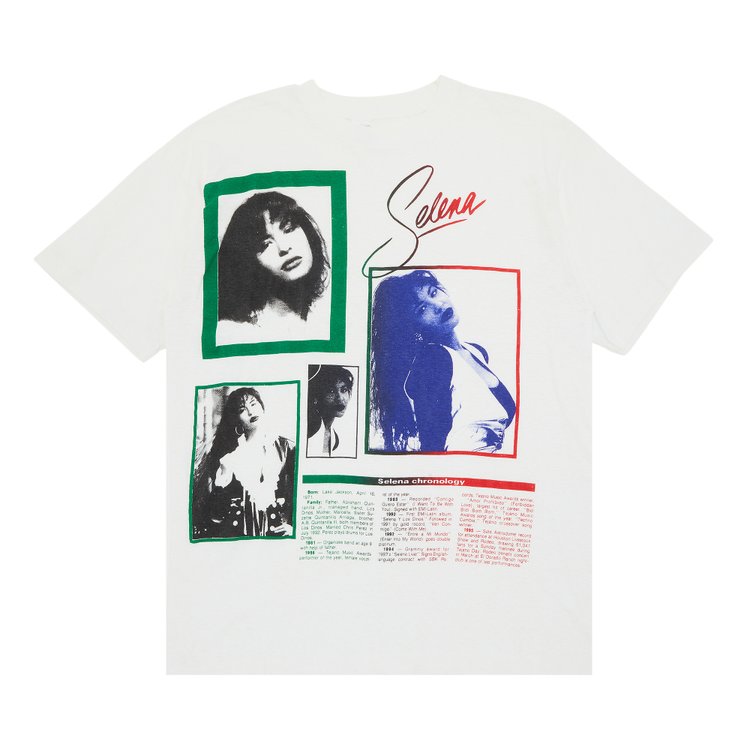 Vintage Selena Chronology T-Shirt 'White'