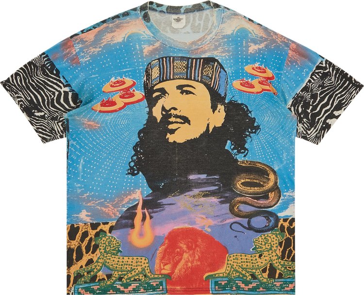 Vintage Santana Heaven Smiles T-Shirt 'Multicolor'