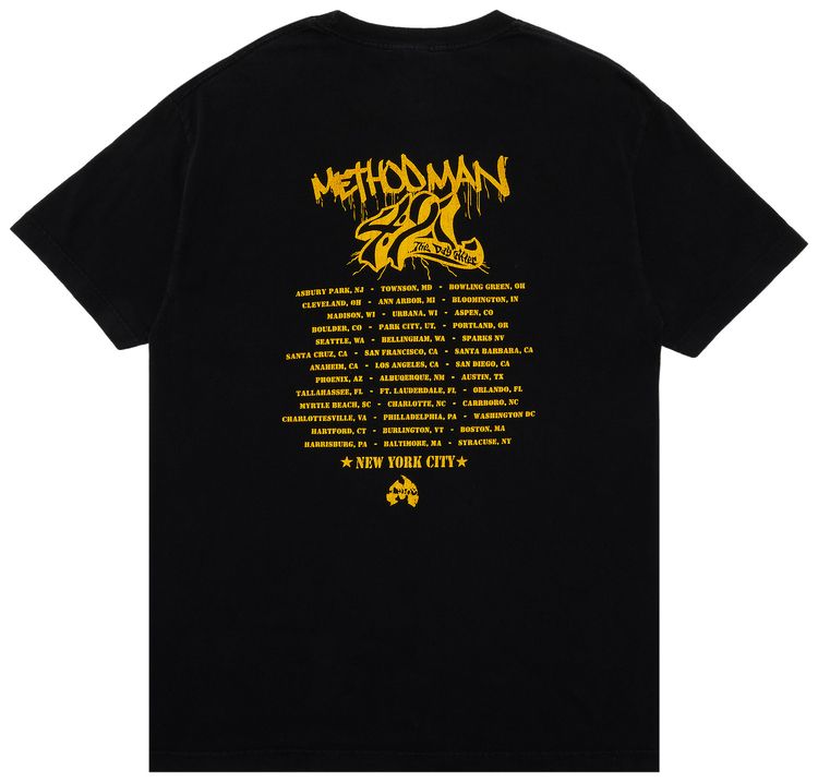 Vintage Wu Tang Clan Method Man 421 The Day After T Shirt Black