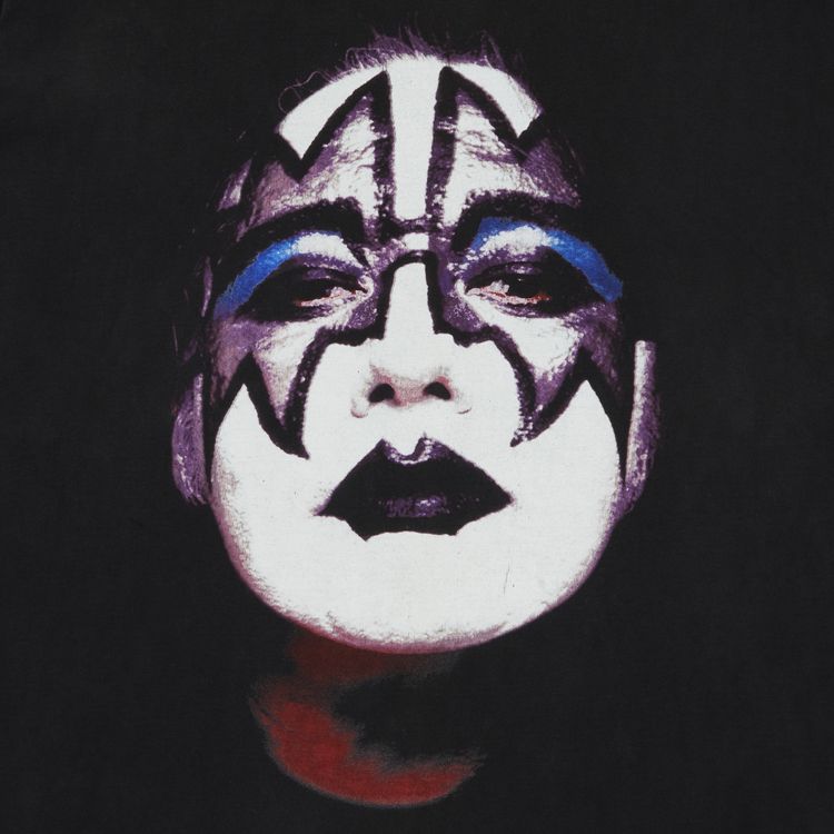 Vintage Kiss Ace Frehley T Shirt Black